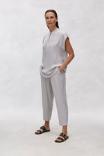 Load image into Gallery viewer, Mela Purdie - Keyhole Slice Top - White
