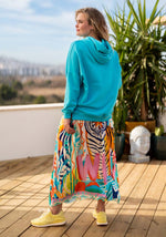 Load image into Gallery viewer, Miss Goodlife -  Wild Tiger Maxi Skirt - Multicolour
