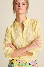 Load image into Gallery viewer, Pom Amsterdam - Blouse - Sunny Yellow
