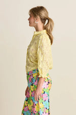 Load image into Gallery viewer, Pom Amsterdam - Blouse - Sunny Yellow
