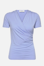 Load image into Gallery viewer, Rosemunde - X Over T Shirt - Blue Heaven
