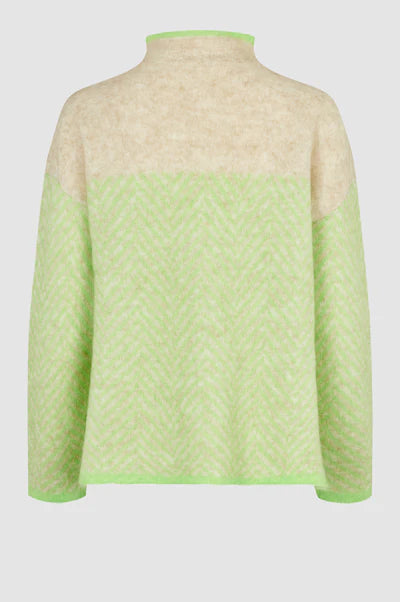 Second Female - Herrin Herringbone Knit - Pistachio Green