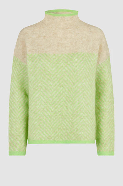 Second Female - Herrin Herringbone Knit - Pistachio Green