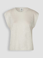 Load image into Gallery viewer, Second Female - Peony Linen Top - Antarctica
