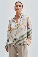 Load image into Gallery viewer, Second Female - Sirana Printed Blouse - Tea
