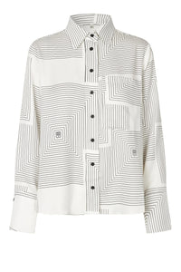 Second Female - Tiarra Graphic Shirt - Vaporous White