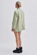 Load image into Gallery viewer, Second Female - Ville Houndstooth Blazer - French Oak
