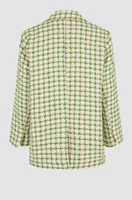 Load image into Gallery viewer, Second Female - Ville Houndstooth Blazer - French Oak
