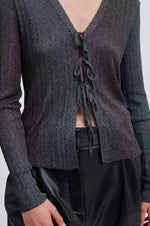 Load image into Gallery viewer, Second Female - Ysali Cardigan - Black
