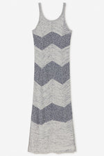 Load image into Gallery viewer, Sita Murt - Degradé Knitted Midi Dress - Navy
