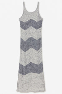 Sita Murt - Degradé Knitted Midi Dress - Navy