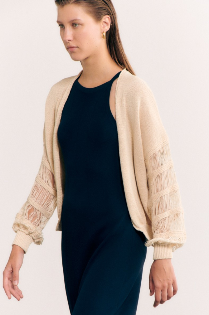 Sita Murt - Knit Cardigan/Jacket - Ecru