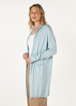 Load image into Gallery viewer, Zaket And Plover - Essential Long Line Cardi - Powder
