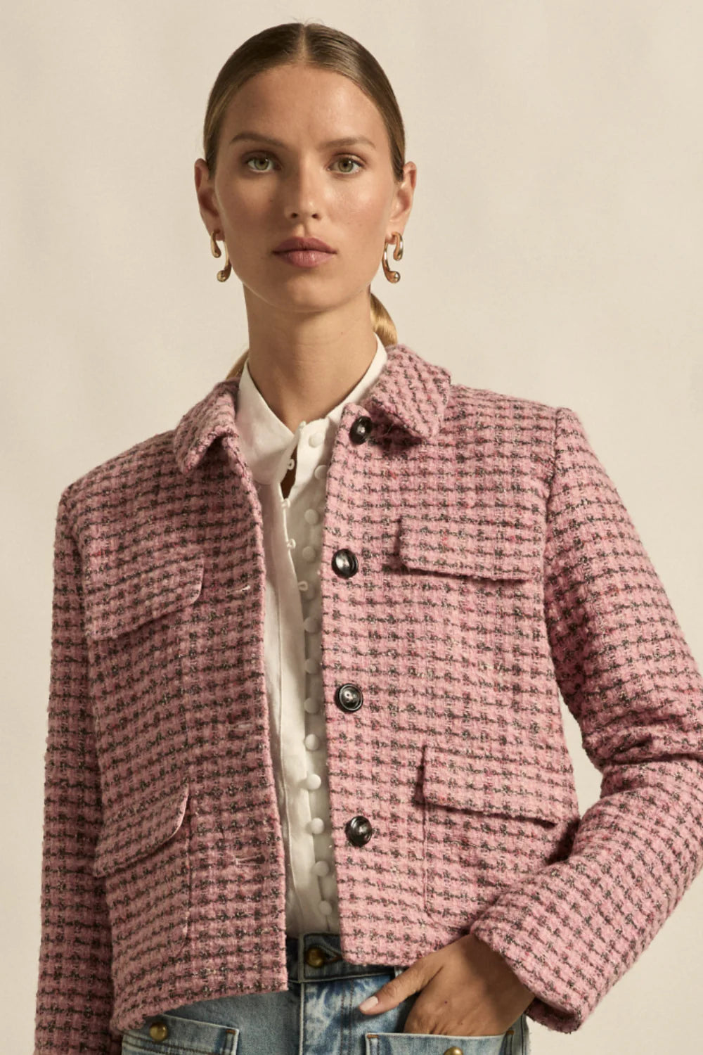 Zoe Kratzmann - Adjoin Jacket - Rose Boucle