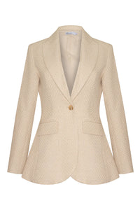 Zoe Kratzmann - Emporium Jacket - Ecru Boucle