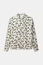 Load image into Gallery viewer, Pom Amsterdam - Milly Butterfly Blouse - Ecru
