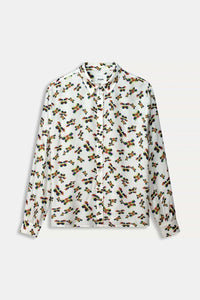 Pom Amsterdam - Milly Butterfly Blouse - Ecru