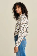 Load image into Gallery viewer, Pom Amsterdam - Milly Butterfly Blouse - Ecru
