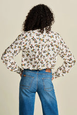 Load image into Gallery viewer, Pom Amsterdam - Milly Butterfly Blouse - Ecru
