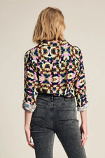 Load image into Gallery viewer, Pom Amsterdam - Mila Butterfly Blouse - Sky
